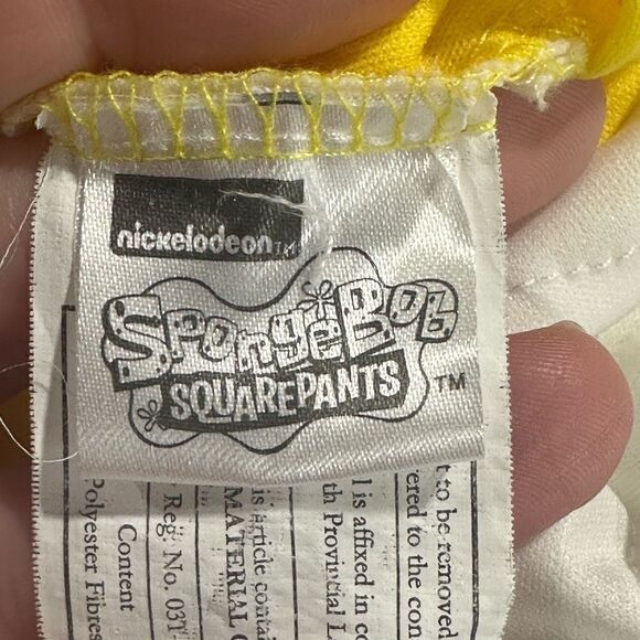 SPONGEBOB SQUAREPANTS Muscles Invincibubble Halloween Costume Boy's Small 4-6 - Picture 5 of 7